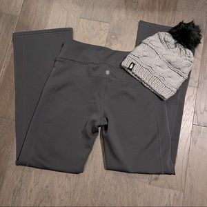Athleta Altitude Polartec Power Stretch Pant - M, Dark Grey / Graphite